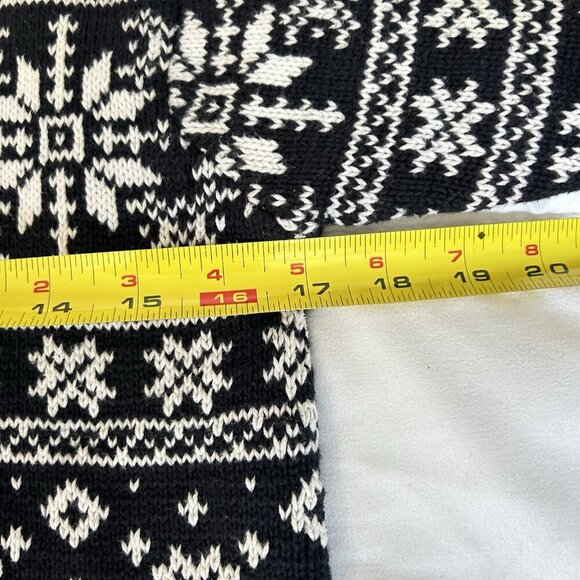 Blowfly Extreme 140/10 Crewneck Pullover Fair Isle Snowflake Sweater Vintage 90s - Picture 4 of 7